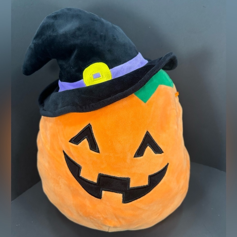 Squishmallow Pumpkin Witch Plush Costume -size 14” pre owned Exellent condition